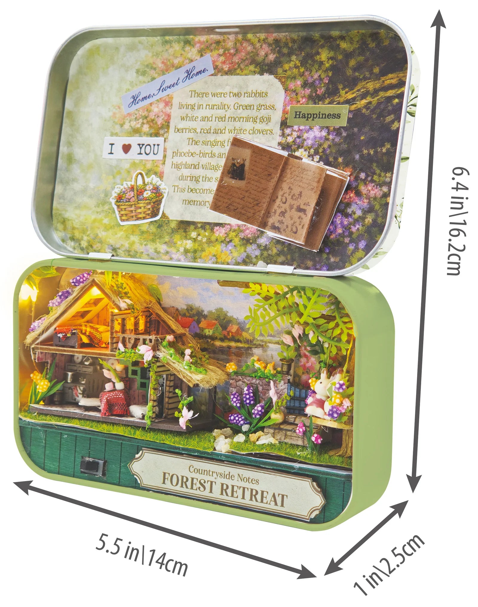 DIY Tiniatures Forest Retreat