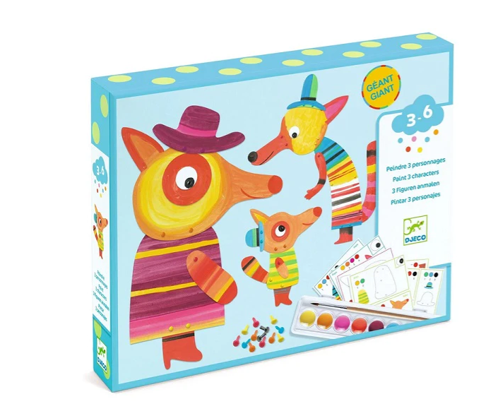 The Fox Family Watercolor Kit