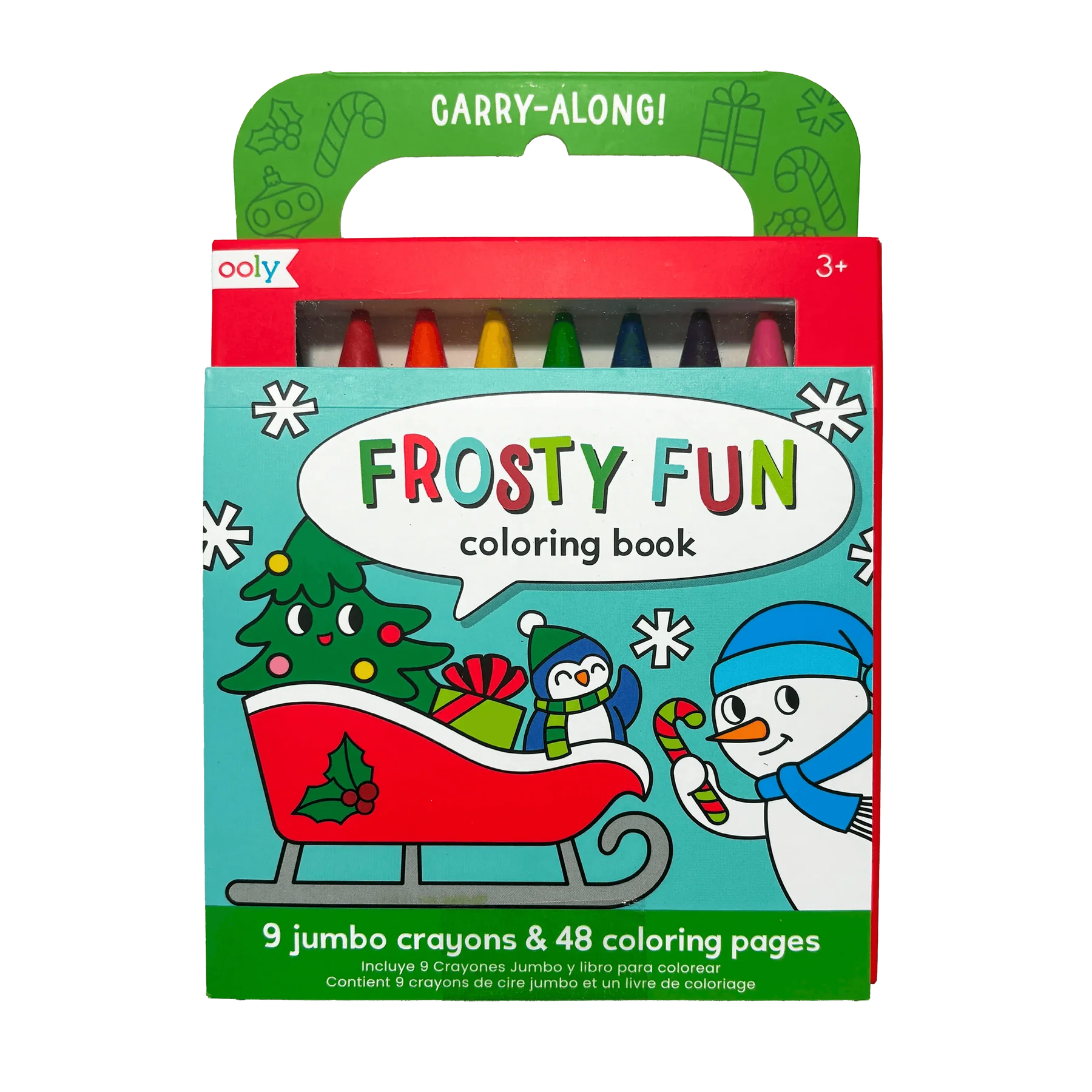 Carry Along Coloring Book Set - Frosty Fun
