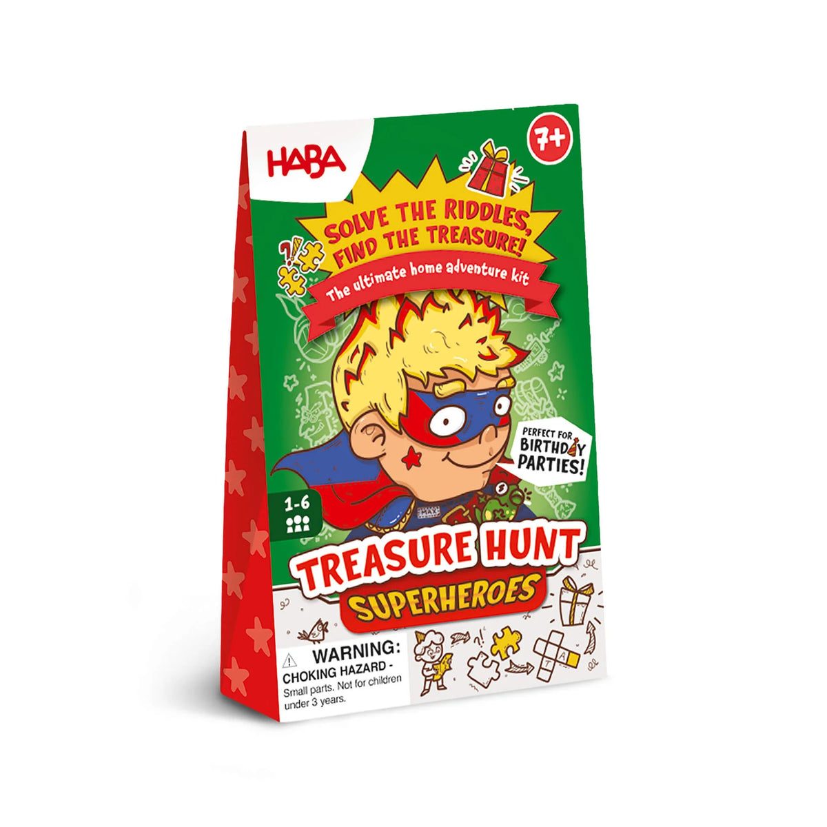 Superheroes Treasure Hunt Party Game