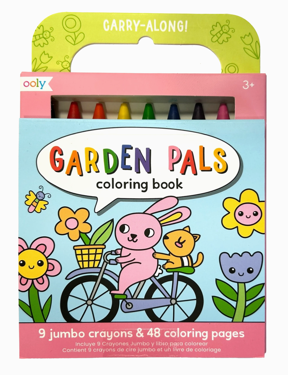 Carry Along Coloring Book Set - Garden Pals