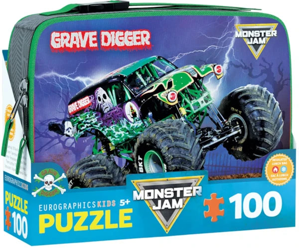 Grave Digger Monster Jam Puzzle w/Case