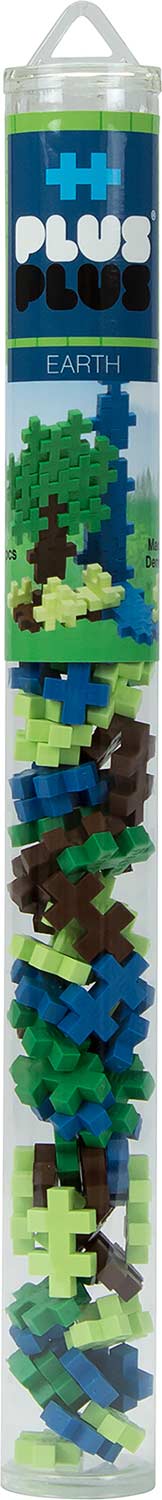Plus-Plus Tube - Earth Mix
