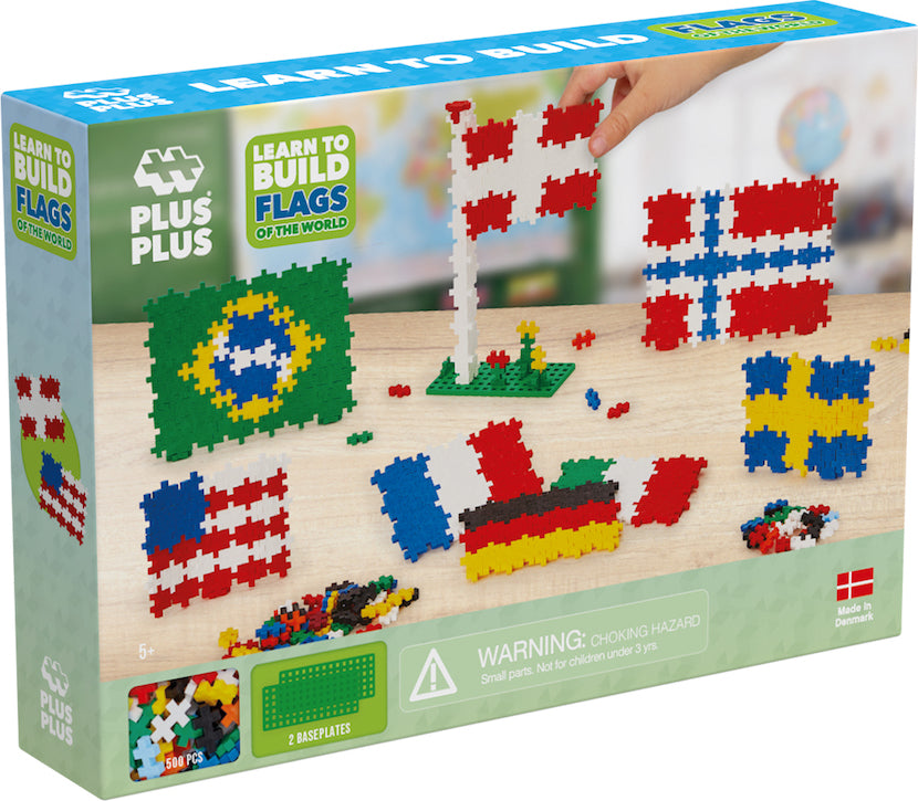 Plus-Plus Learn to Build - Flags of the World