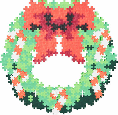 Plus-Plus Puzzle By Number - Wreath