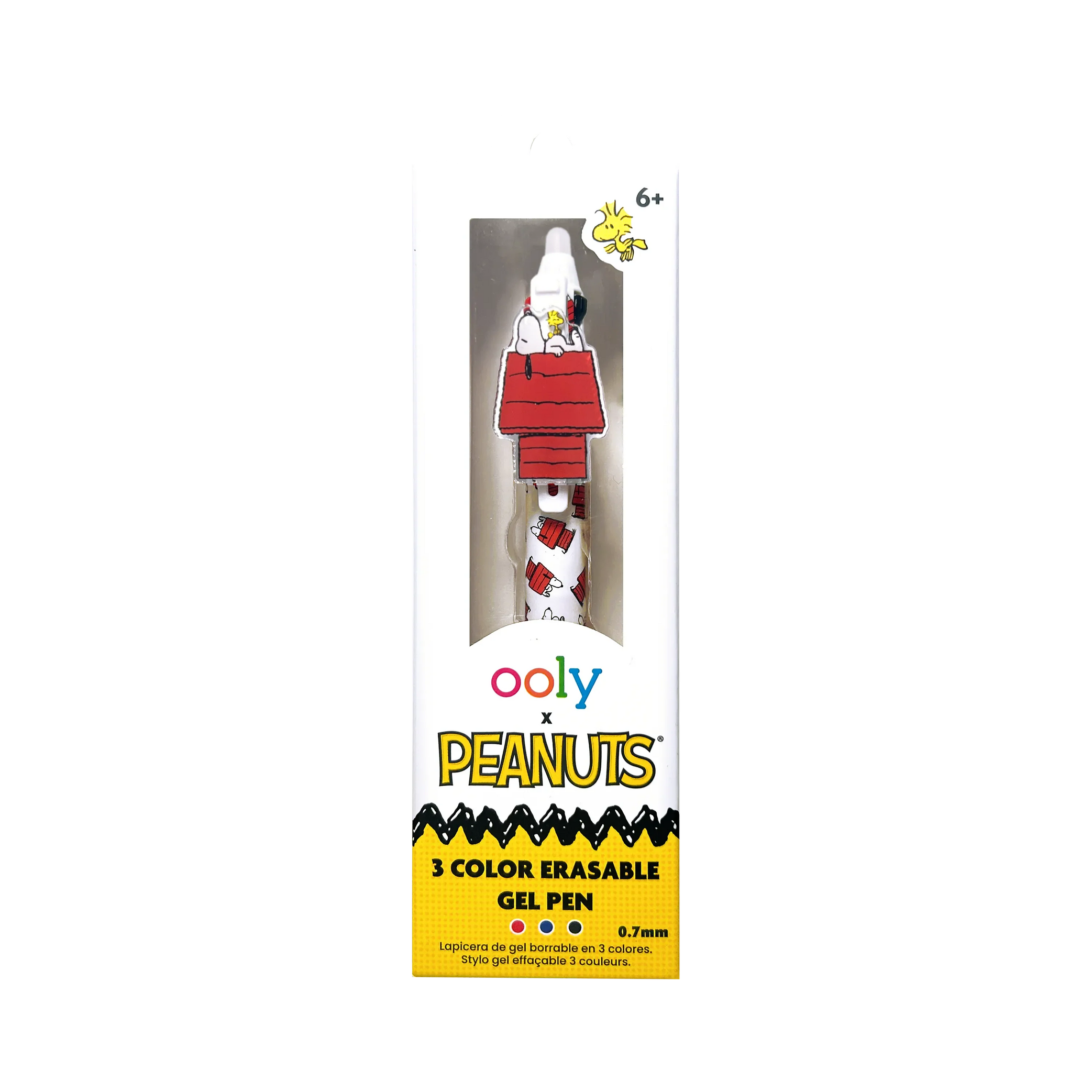Peanuts 3 color Erasable Gel Pen