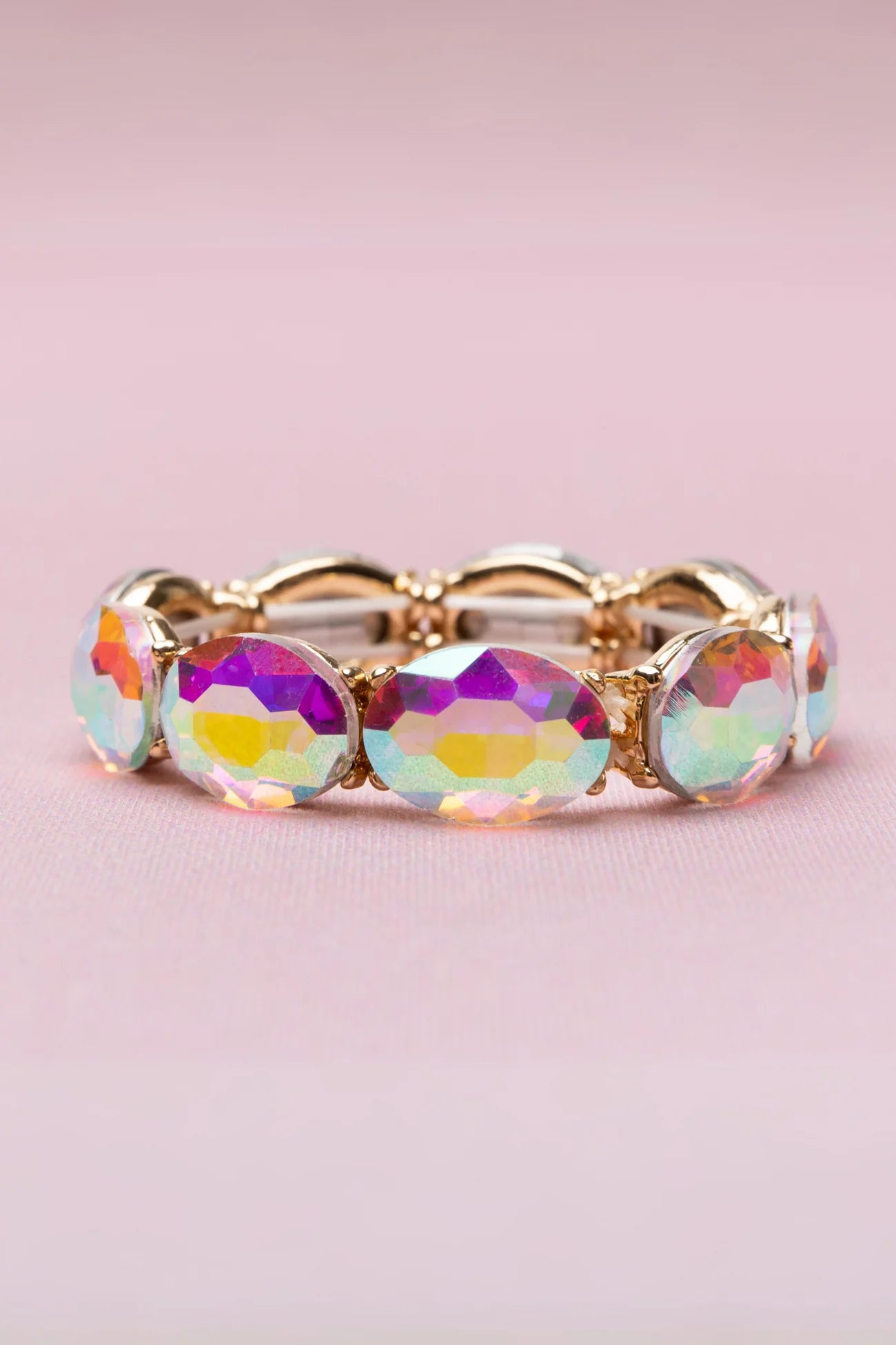 Boutique Chic Aurora Borealis Gem Bracelet