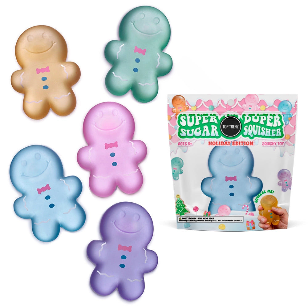 Super Duper Sugar Squisher - Gingerbread Man