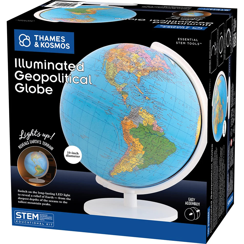 The Thames & Kosmos Illuminated Geopolitical Glob