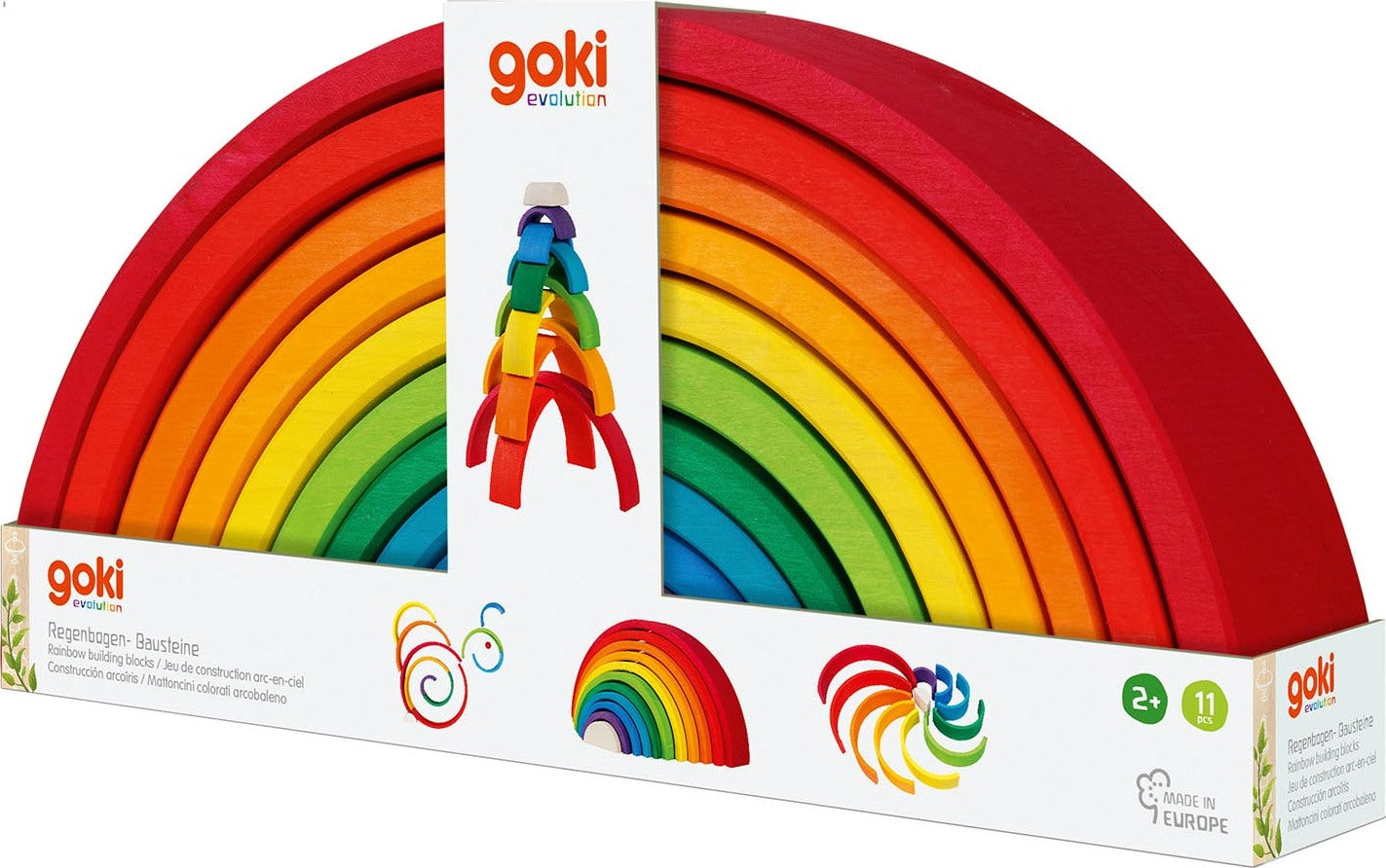 Building Blocks - Rainbow - goki evolution