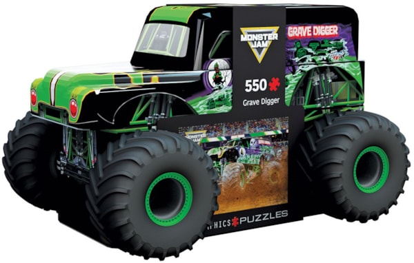 Monster Jam Grave Digger Puzzle, 550 pc