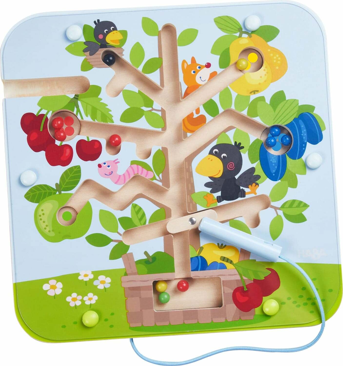 Orchard Maze Magnetic Sorting Game