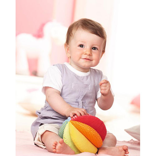 Fabric Ball Rainbow