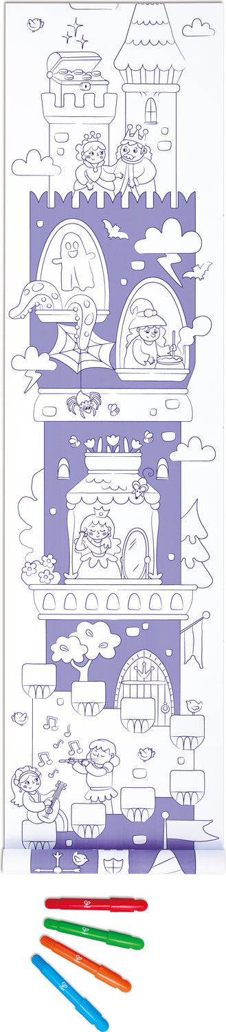 Castle Doodle Paper Roll