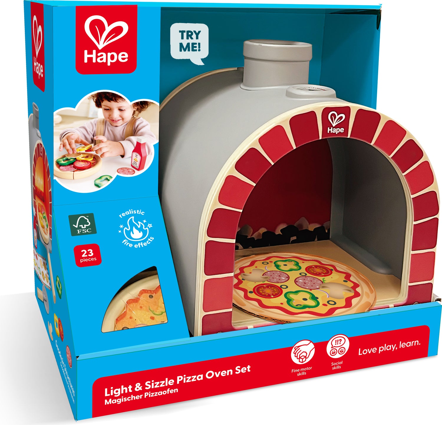 Light & Sizzle Pizza Oven Set (DS)