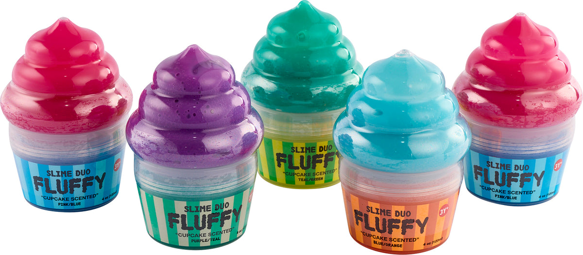 Fluffy Duo Slime (assorted)