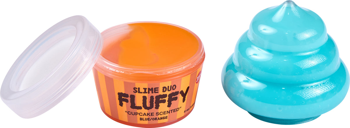 Fluffy Duo Slime (assorted)