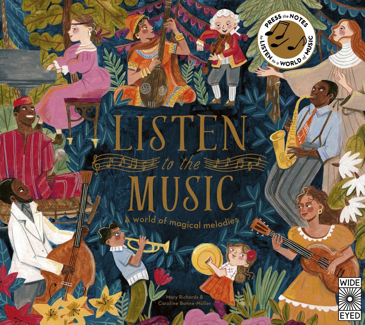 Listen to the Music: A world of magical melodies - Press the Notes to Listen to a World of Music