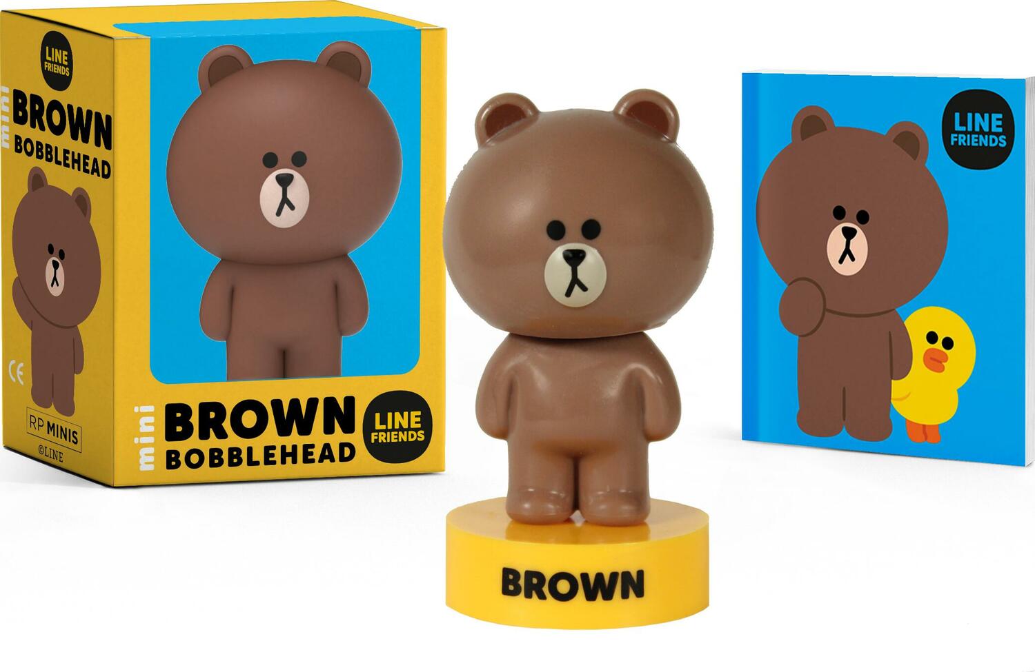 LINE FRIENDS Mini BROWN Bobblehead