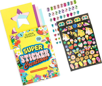 Super Sticker Creations: Collage and Create Your Own Sticker Art