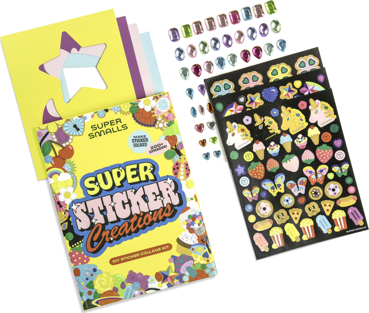 Super Sticker Creations: Collage and Create Your Own Sticker Art