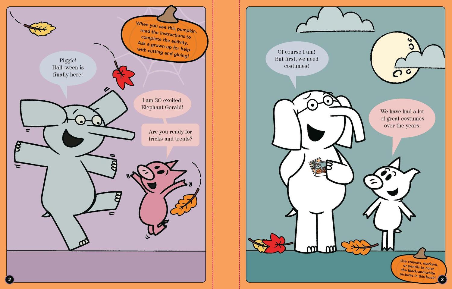 Elephant & Piggie: Tricks and Treats!: An Elephant & Piggie Activity Book