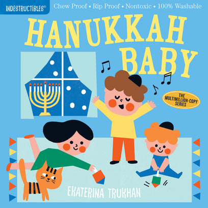 Indestructibles: Hanukkah Baby: Chew Proof · Rip Proof · Nontoxic · 100% Washable (Book for Babies, Newborn Books, Safe to Chew)