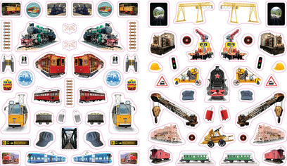 Eyelike Stickers: Trains