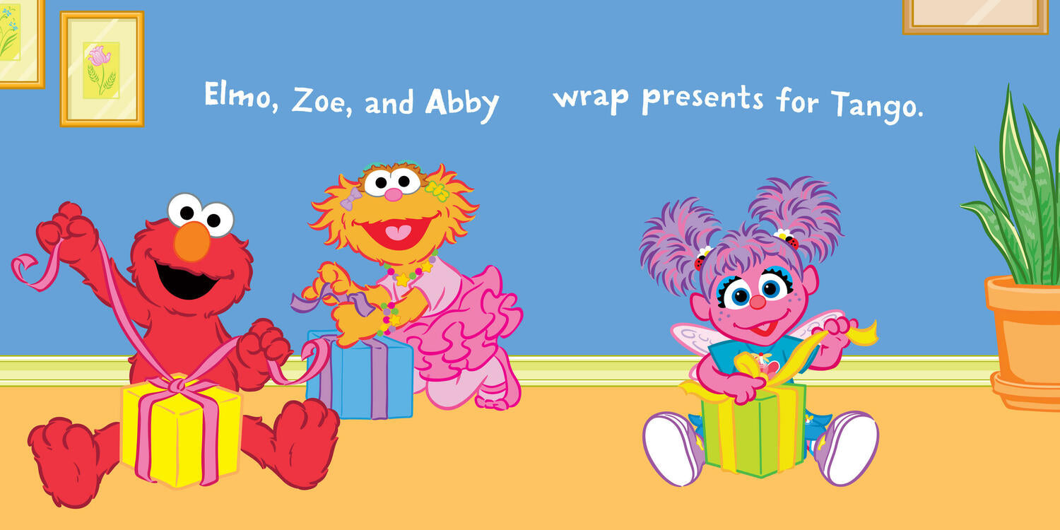 Indestructibles: Sesame Street: Elmo Says Surprise!: Chew Proof · Rip Proof · Nontoxic · 100% Washable (Book for Babies, Newborn Books, Safe to Chew)