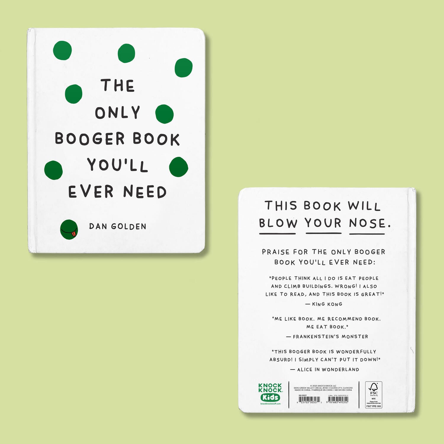 The Only Booger Book You’ll Ever Need