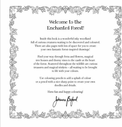 Miniature Enchanted Forest: A Pocket-sized Adventure Coloring Book