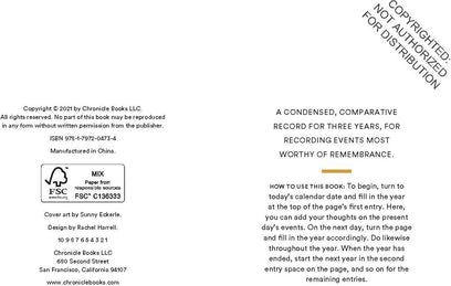 Family One Line a Day: A Three-Year Memory Journal