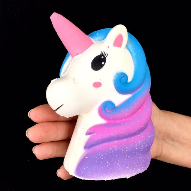 Unicorn Head Squishy