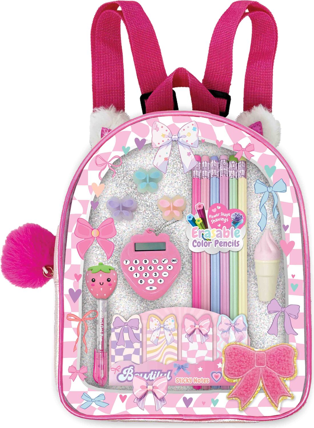Writing Stash Mini Backpack, Bowtiful