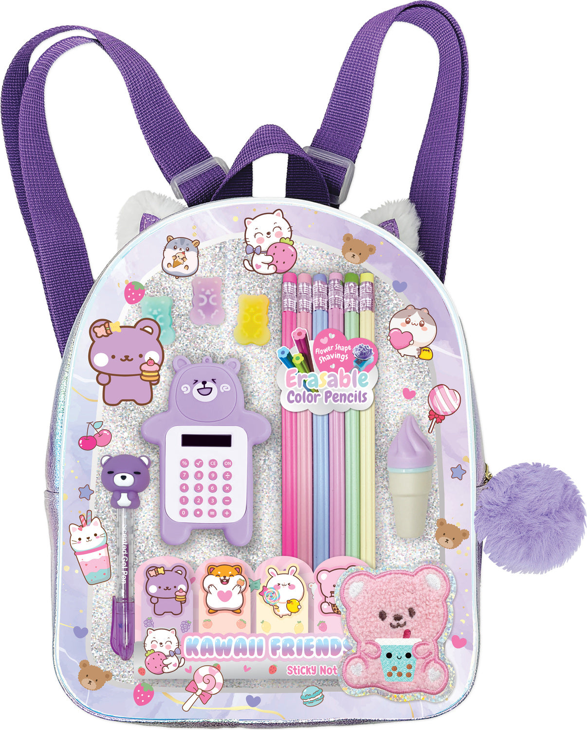 Writing Stash Mini Backpack, Critters