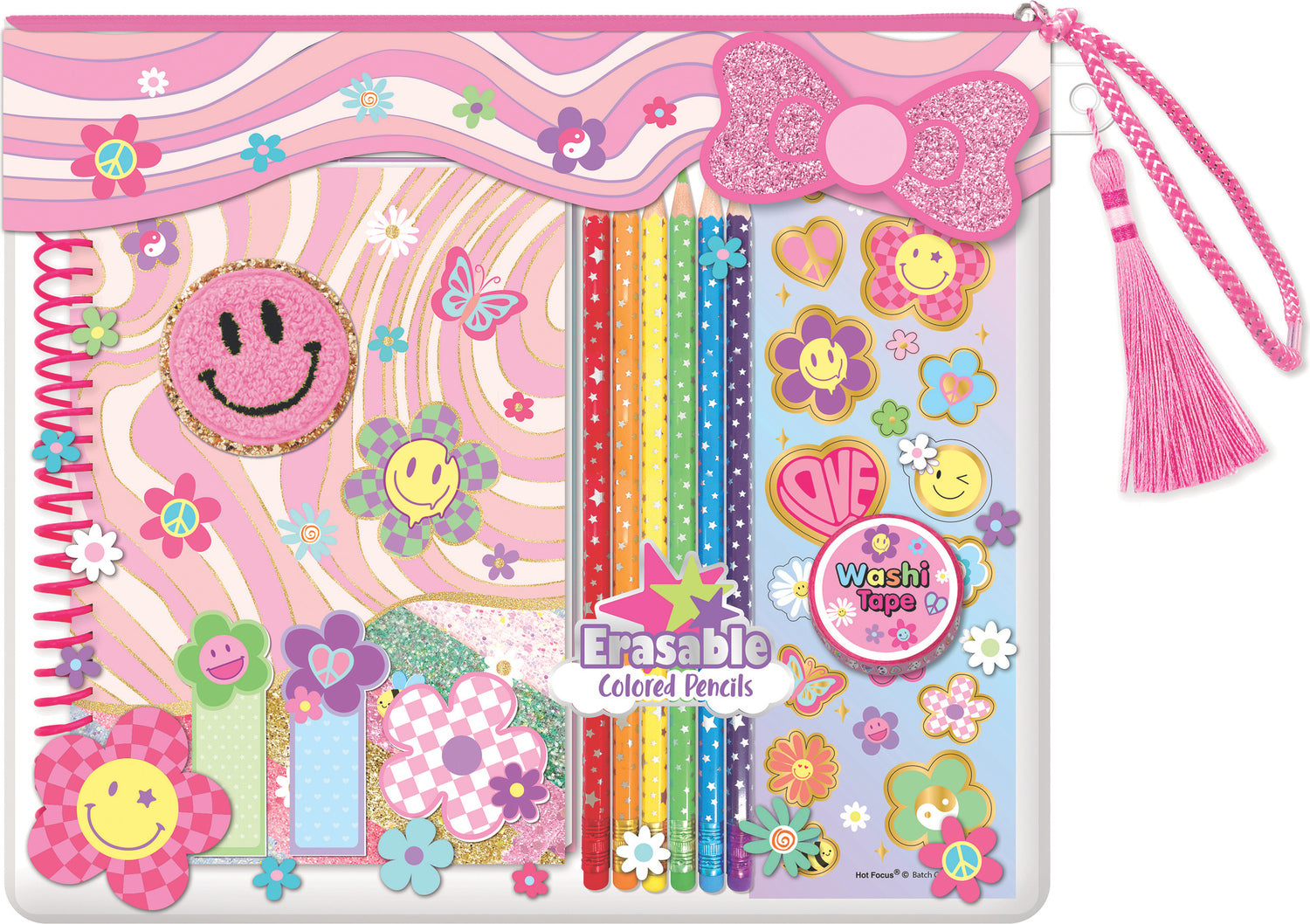 Coloring Journal, Groovy Flower