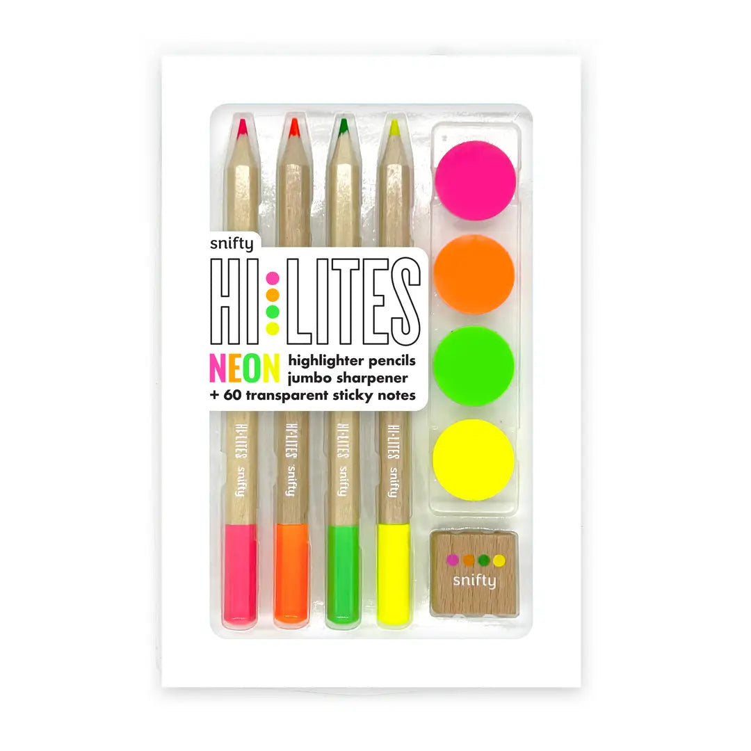 Hi Lites Neon Pencil Set