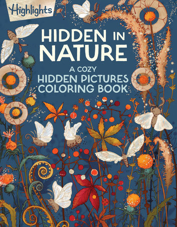 Hidden in Nature Coloring Book