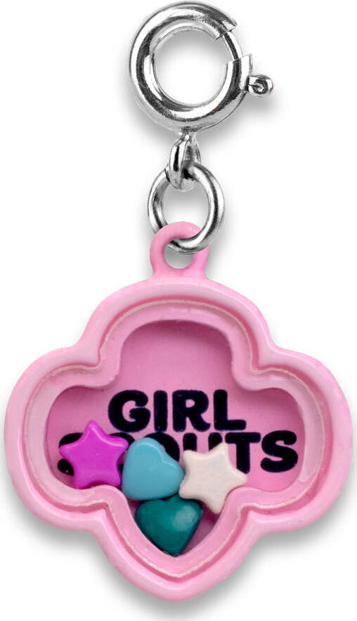 Girl Scout Trefoil Shaker Charm