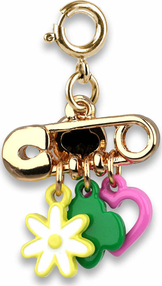 Girl Scout Gold Pin Charm