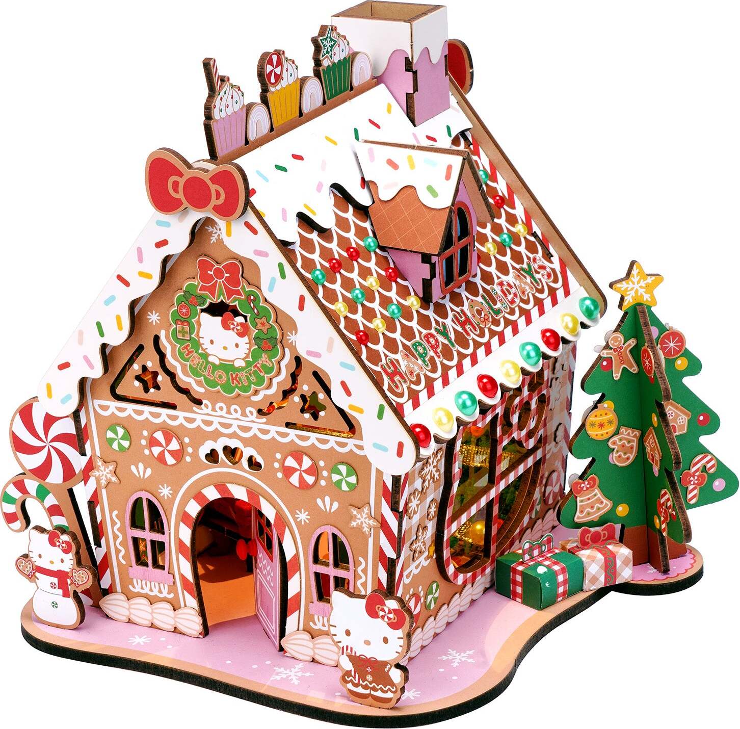 Hello Kitty® and Friends Gingerbread House