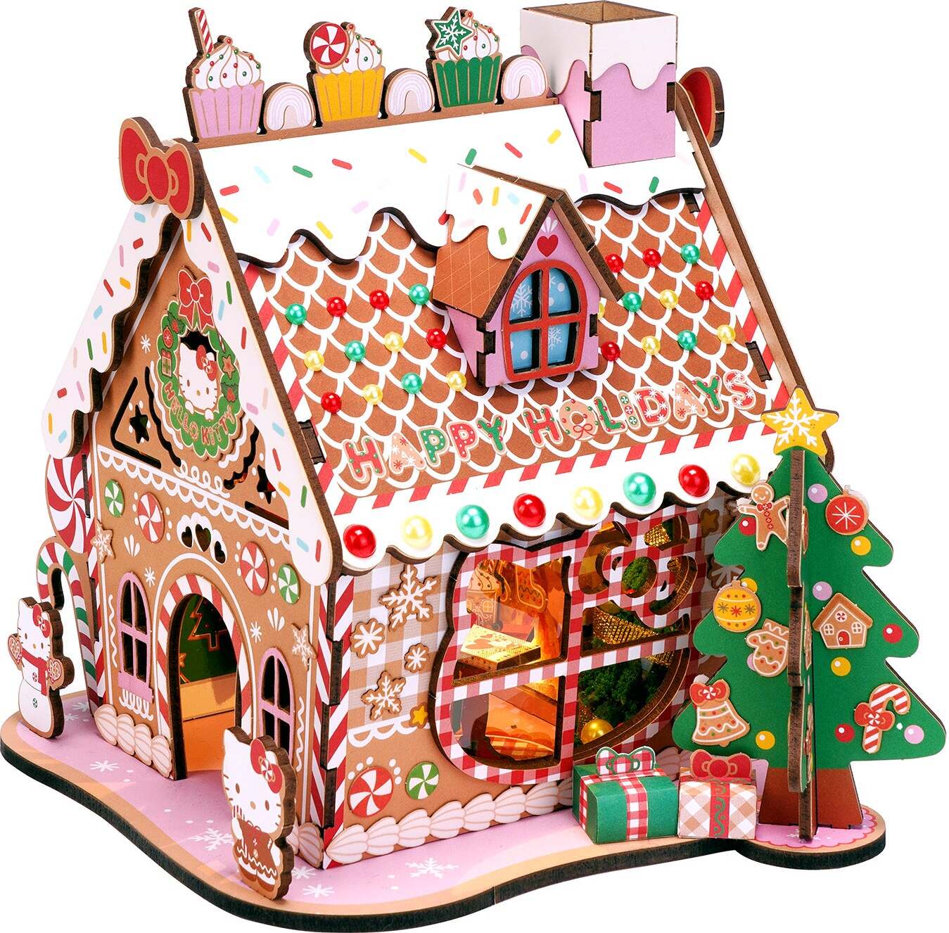 Hello Kitty® and Friends Gingerbread House