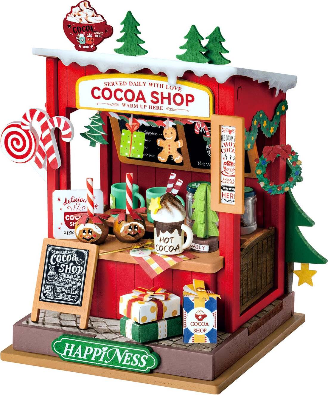 Cocoa Shop - DIY Miniature House Kit