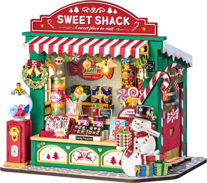 Christmas Candy Stand - DIY Miniature House Kit