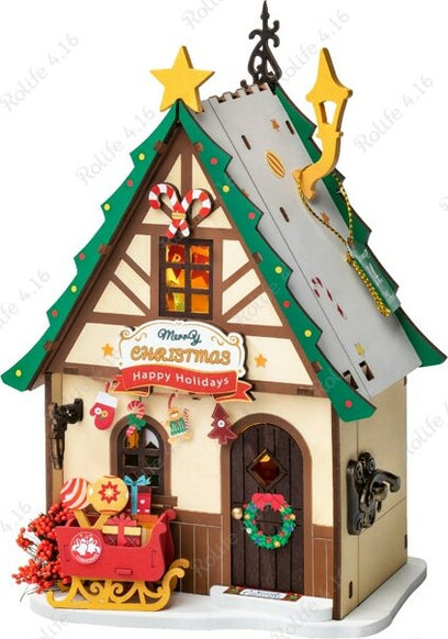 Twinkling Christmas House, Super Mini Houses -