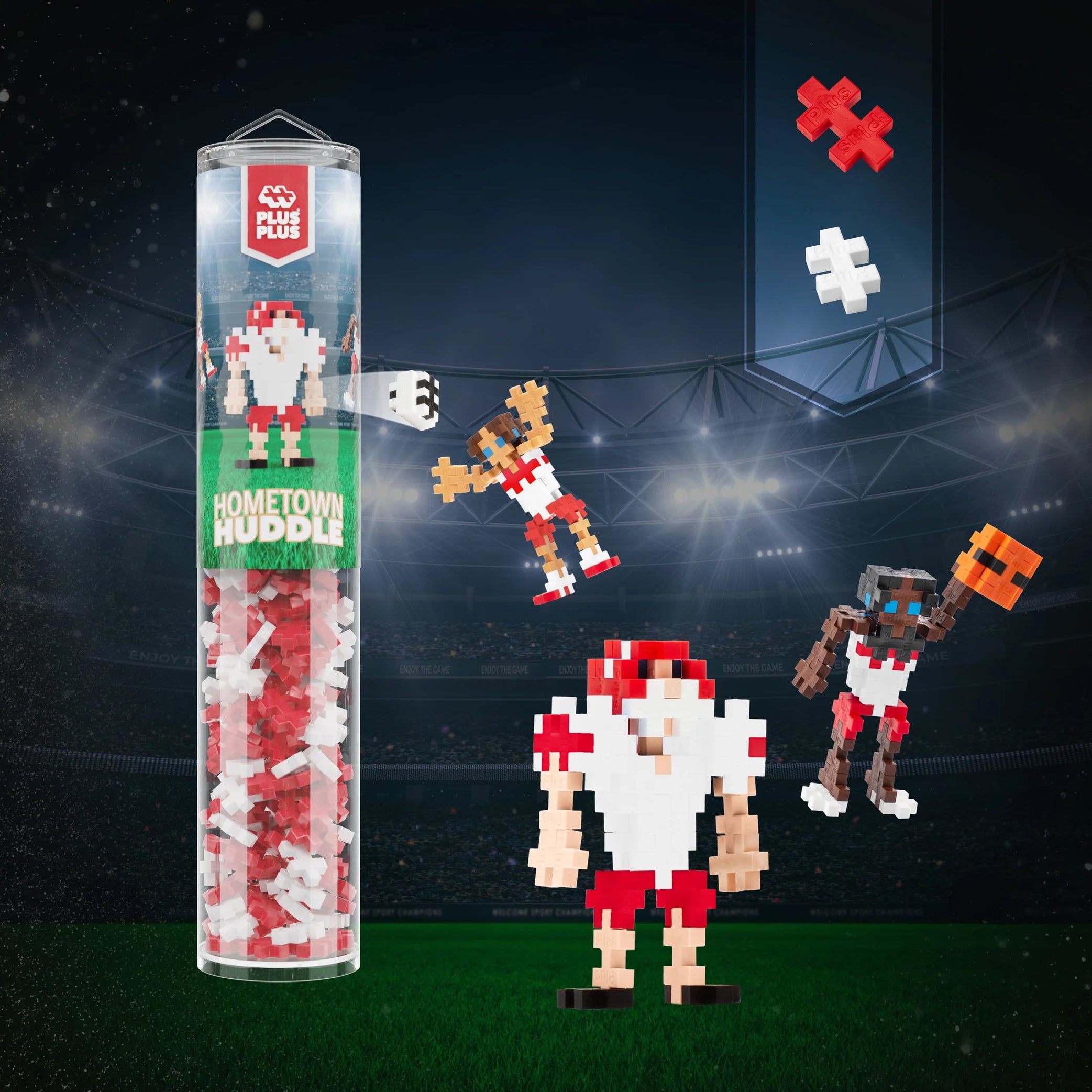 Hometown Huddle Tube - Red, White