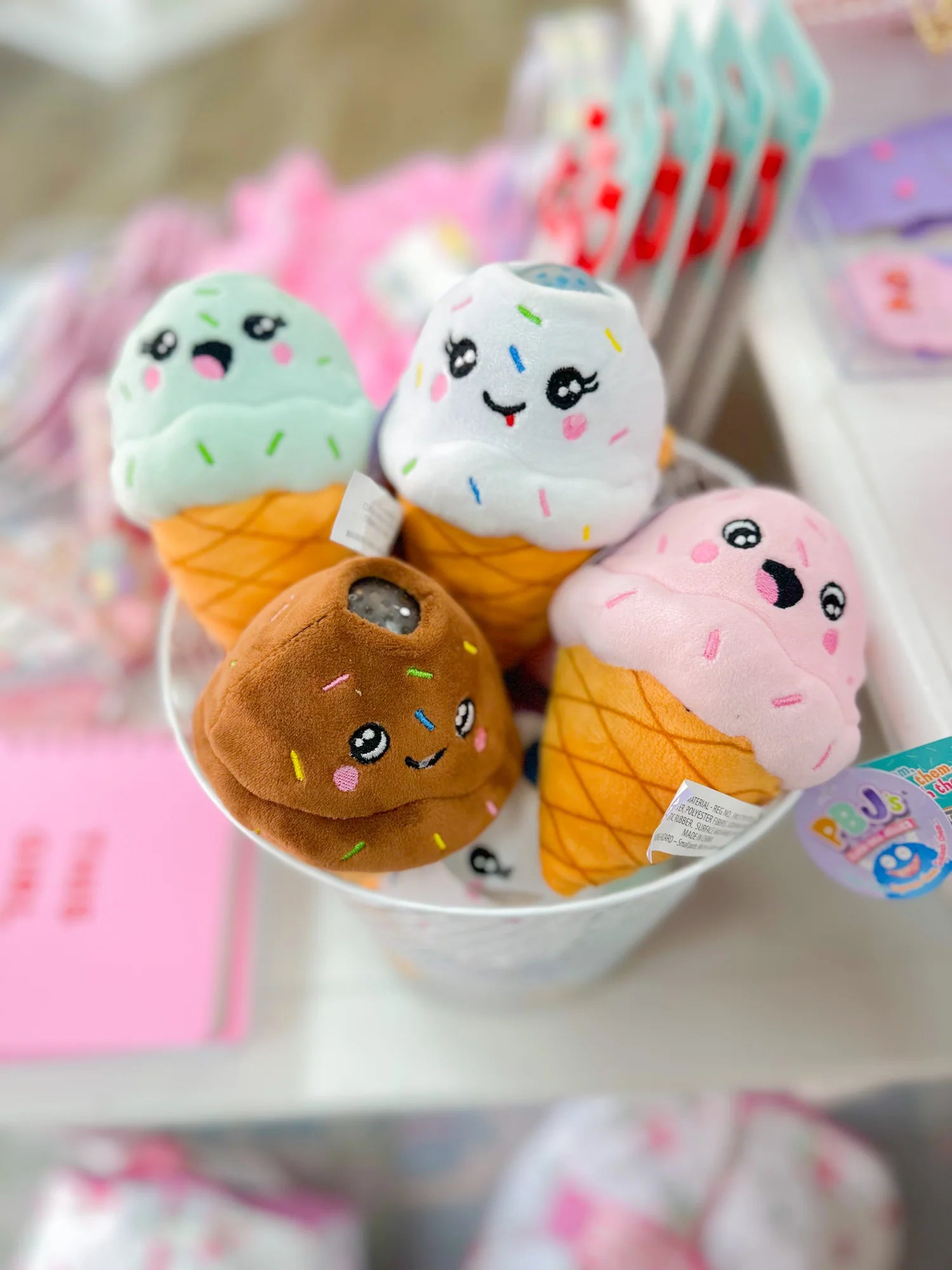 PBJ (Plush Ball Jellies) - Ice Cream Cone