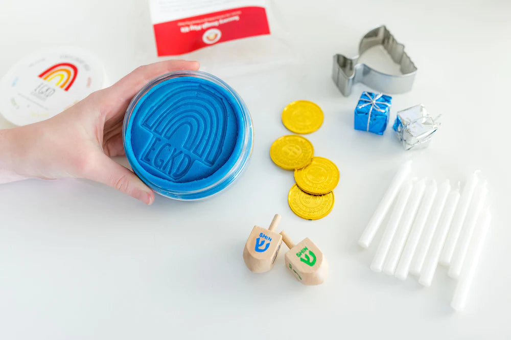 Hanukkah Sensory Play Dough Kit