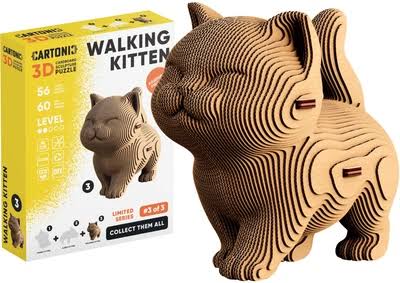 Walking Kitten 3D Puzzle