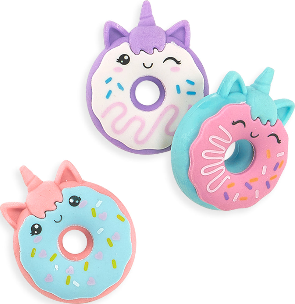 Unicorn Donuts Erasers Vanilla